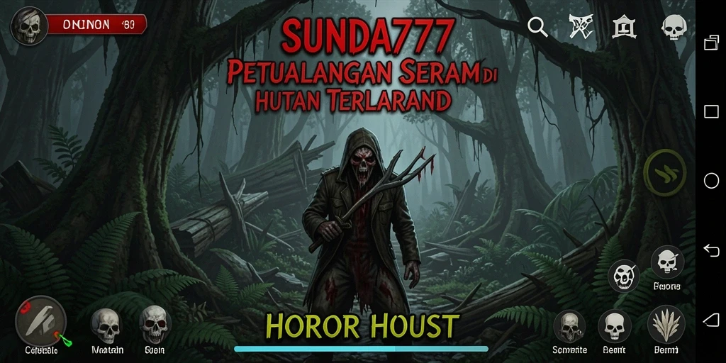 Antarmuka SUNDA777 yang mencekam dan penuh ketegangan.